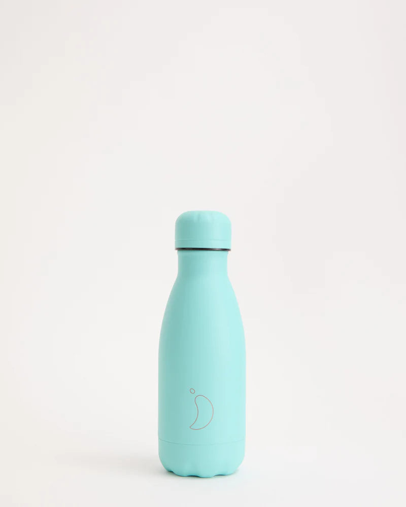 Chilly's Pastel All Green Water Bottle 260ml