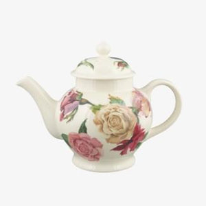 Emma Bridgewater Roses All My Life 4 Mug Teapot"