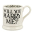 Emma Bridgewater Black Toast Will You Marry Me 1/2 Pint Mug