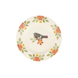 Emma Bridgewater Lovebirds Coral 6 1/2 Inch Plate