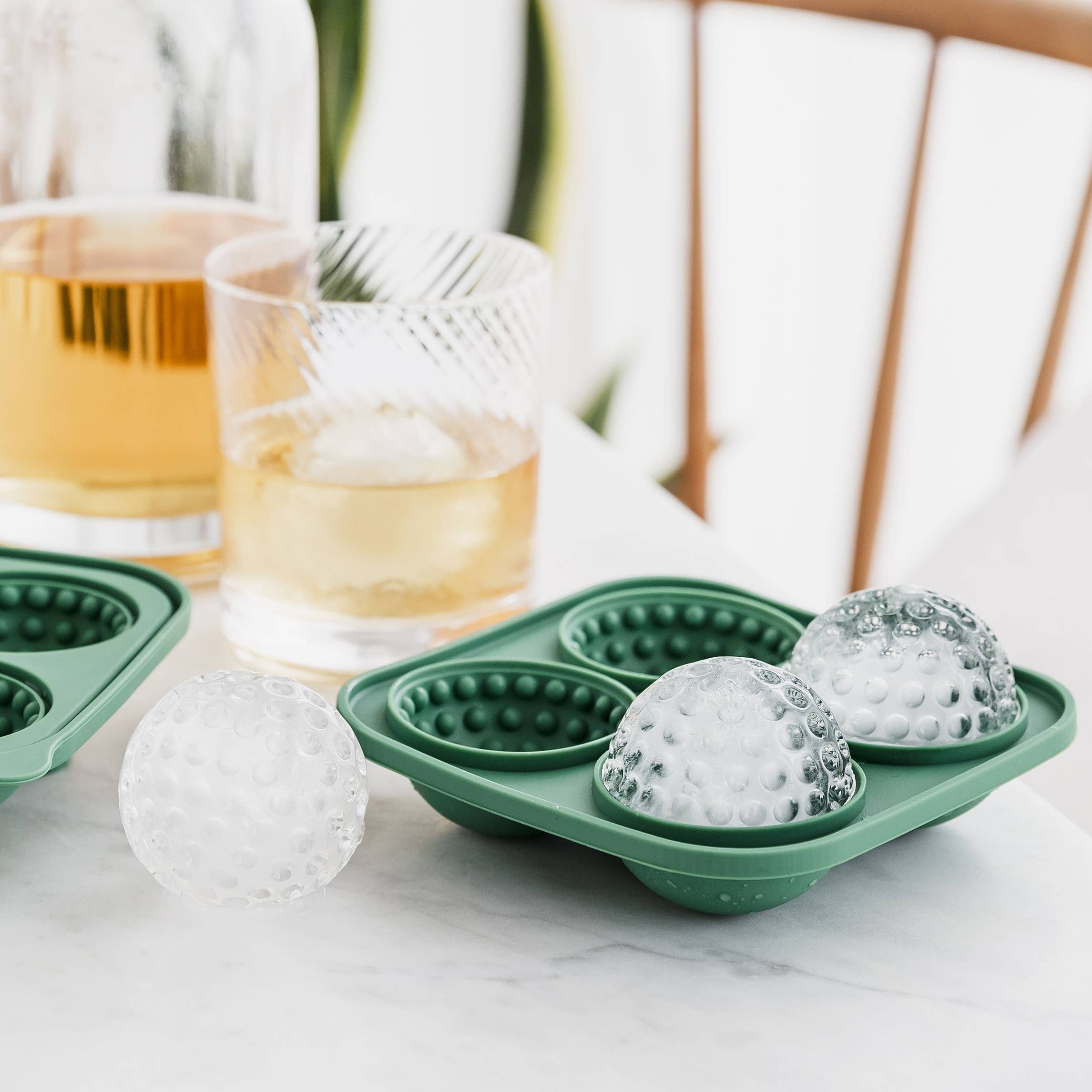Uberstar Silicone Sports Golf Ball Ice Cube Tray