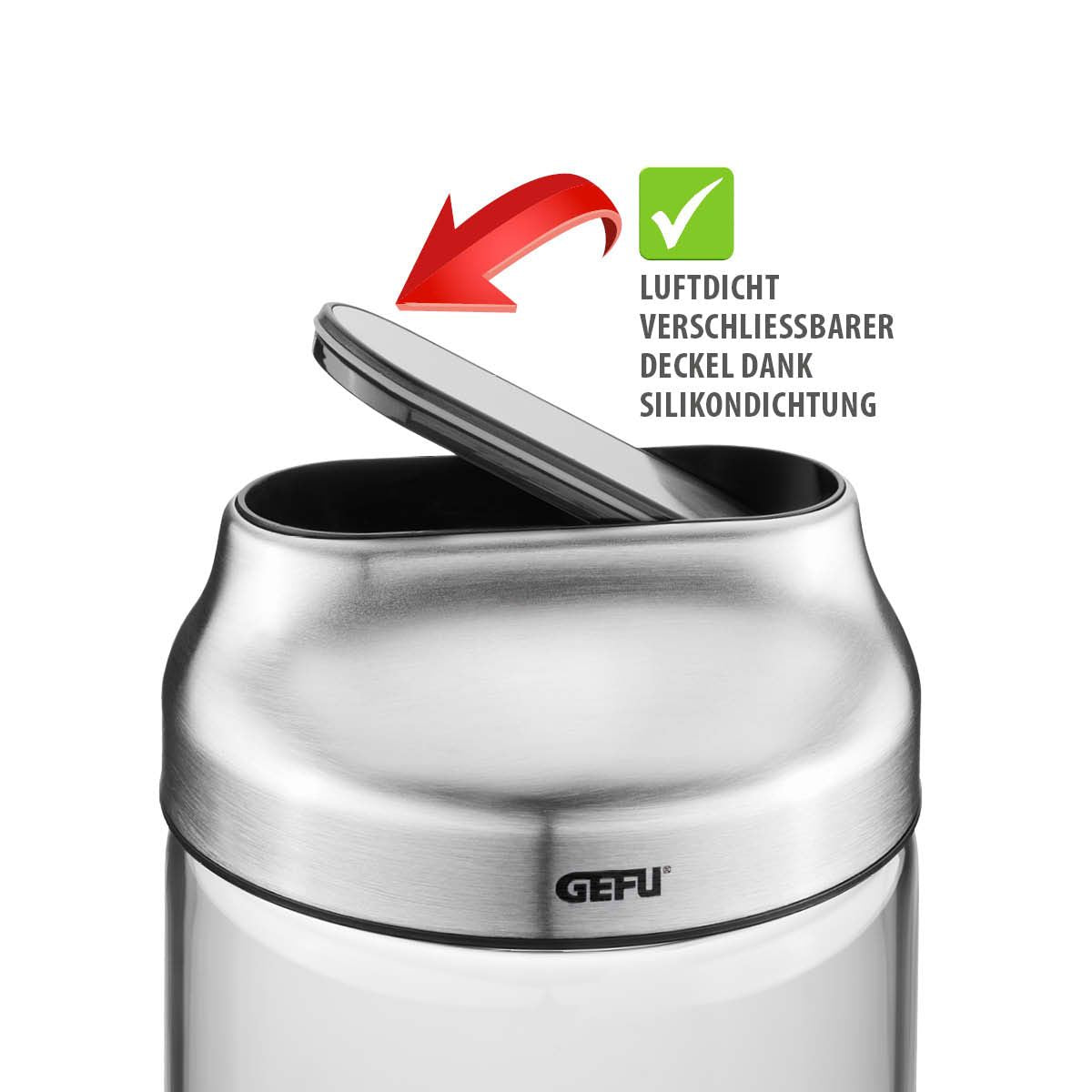 Gefu Food storage container KIPPO, 1.000 ml