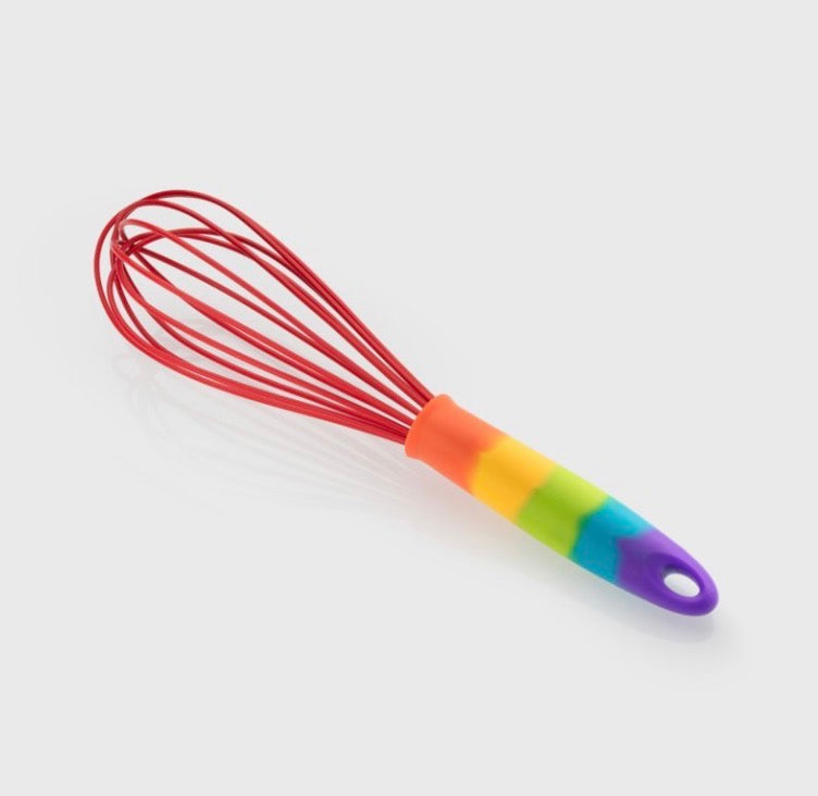 Taylor's Eye Witness Rainbow Silicone Whisk 29cm