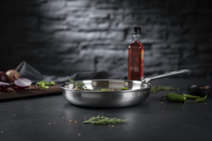 Kuhn Rikon CULINARY FIVEPLY Frying Pan uncoated