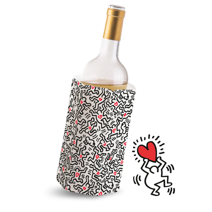 Vacu Vin x New Keith Haring Active Wine Cooler