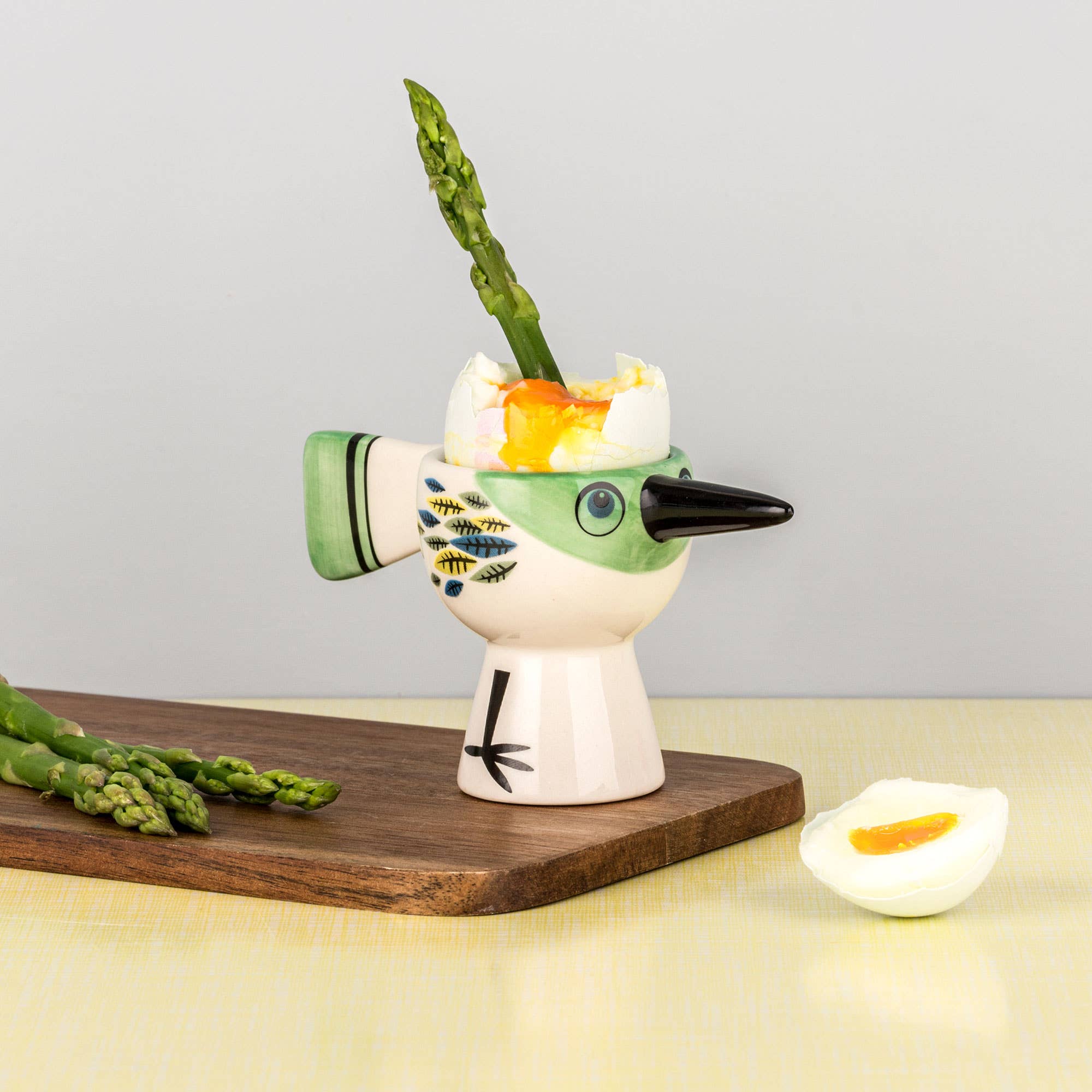 Hannah Turner Green Bird Egg Cup