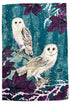 Dollyhotdogs Winter Owl Tea Towel