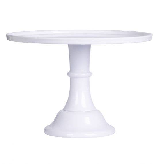 Melamine Cake stand: Large - white