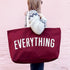Alphabet Bags Everything - Burgundy REALLY Big Bag