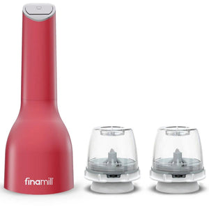 FinaMill Battery Pepper Mill & Spice Grinder in One Plus 2 Pods Included