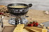 Kuhn Rikon Cheese Fondue Set Swiss Black 23cm