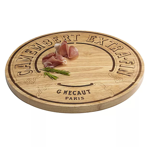 Wooden Brie & Camembert Cheese Serving Board 35 Dia