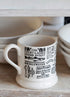 Emma Bridgewater New Backstamps From 40 Years 1/2 Pint Mug