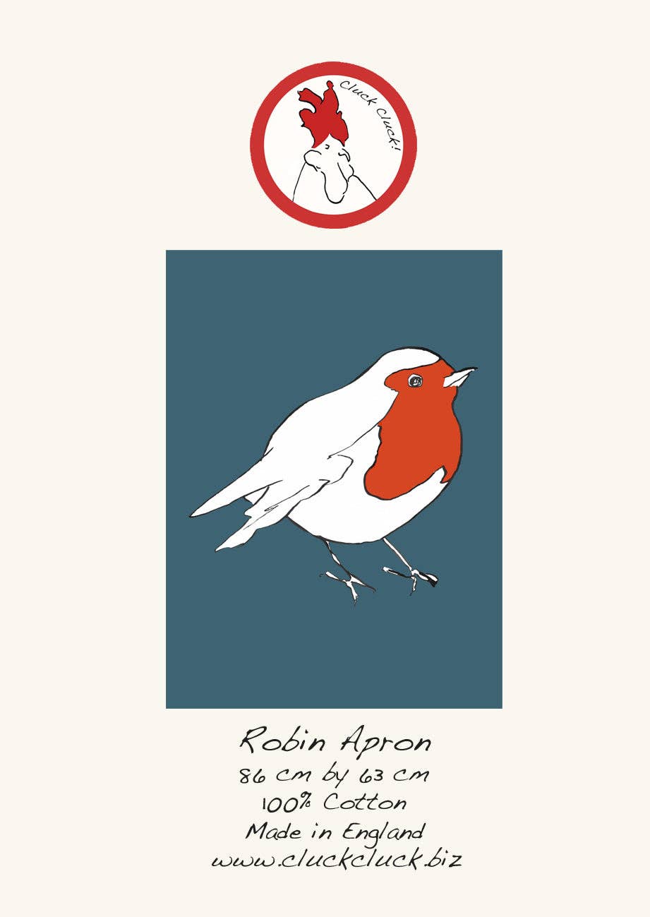 Robin Apron 87cm x 63cm