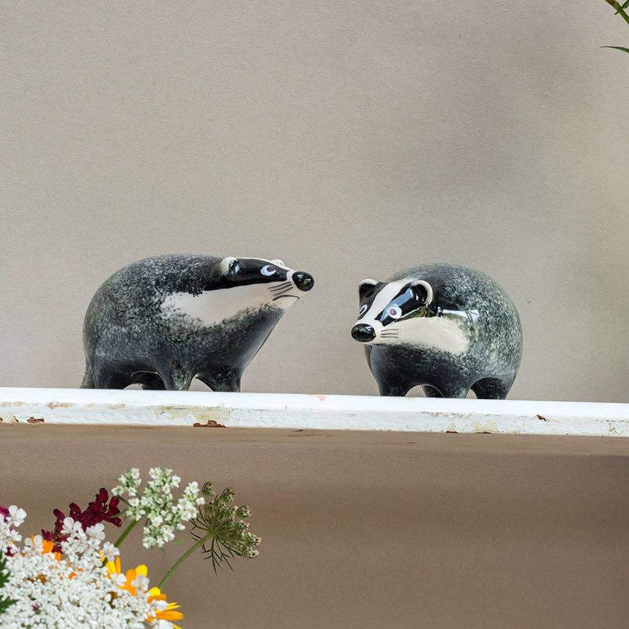 Hannah Turner Badger Salt and Pepper Shakers