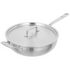 Kuhn Rikon Culinary Five ply Wok With Lid & Helper Handle Uncoated 28cm