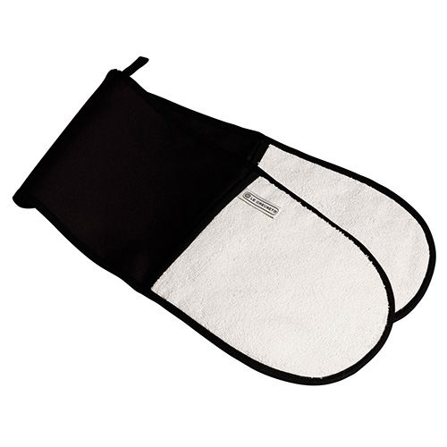 Le Creuset Double Oven Glove Black