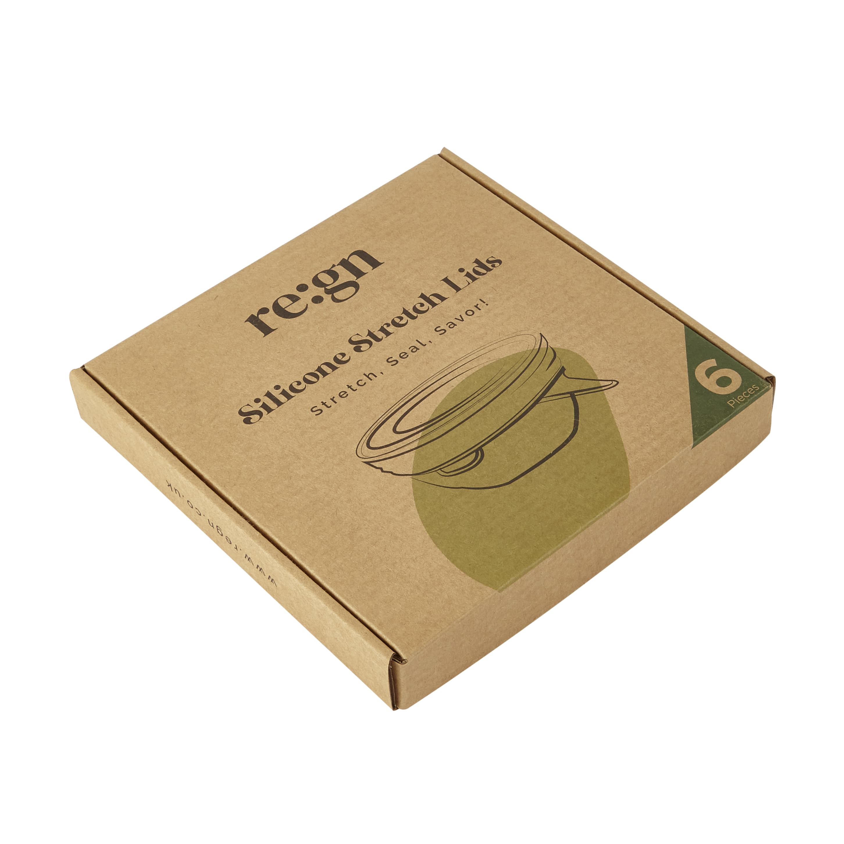 Reusable Silicone Lids - Set of 6