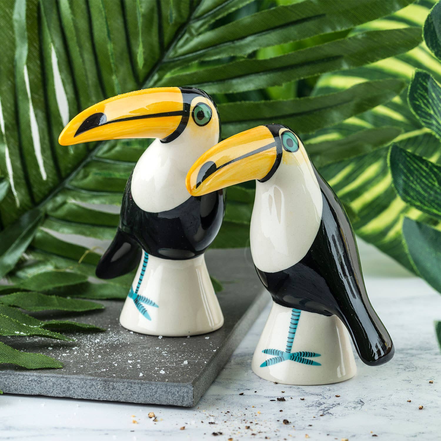 Hannah Turner Toucan Salt and Pepper Shakers