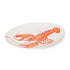 BlissHome Extra Large Platter Orange Lobster | Oval Serving Platter