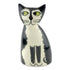 Hannah Turner Handmade Ceramic Black and White Cat Money Box