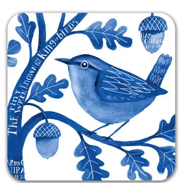 Indigo Collection Coasters | 4 Bird Designs by Repeat Repeat