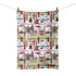 Bean & Bemble Tea Towel - UK Made - Colourful London White- Organic Cotton