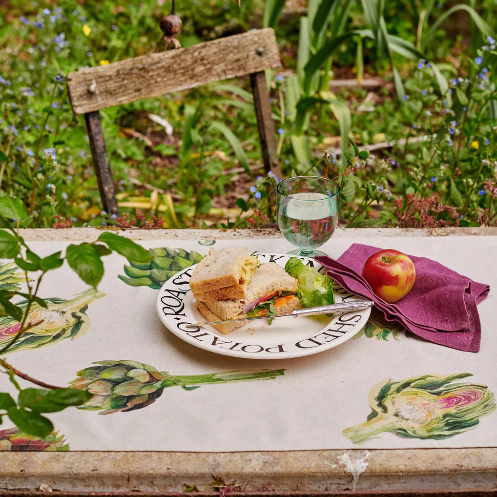 Emma Bridgewater Black Toast Roast Chicken 10 1/2 Inch Plate