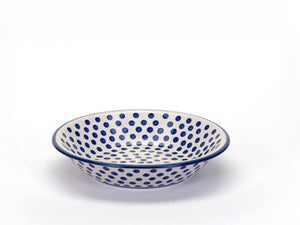 ArtyFarty Pasta Bowl Small blue dot