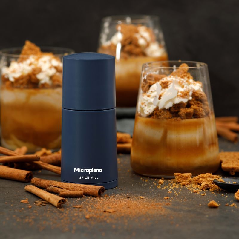 Microplane Nutmeg mill 2in1 - Denim Blue