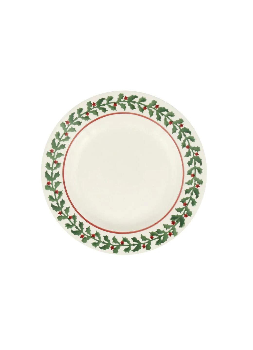 Emma Bridgewater New Tiny Holly Small Side Plate, 6.5 Inch