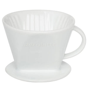 Aerolatte No4 Ceramic Drip Coffee Filter White