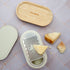 Microplane New Hand Grater with Container Cashmere & Bamboo