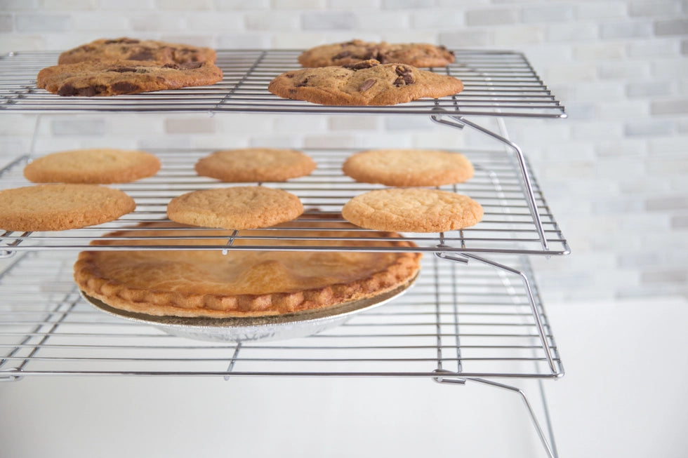 Fox Run Stackable Cooling Rack Set, 3-Piece