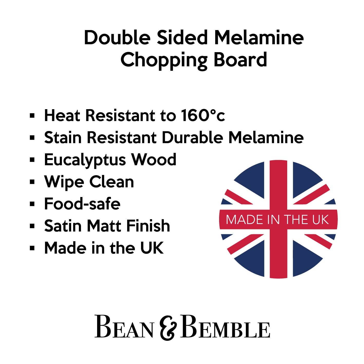Bean & Bemble Mini Christmas Dogs Chopping Board
