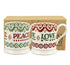 Emma Bridgewater Christmas Joy Set Of 2 1/2 Pint Mugs Boxed