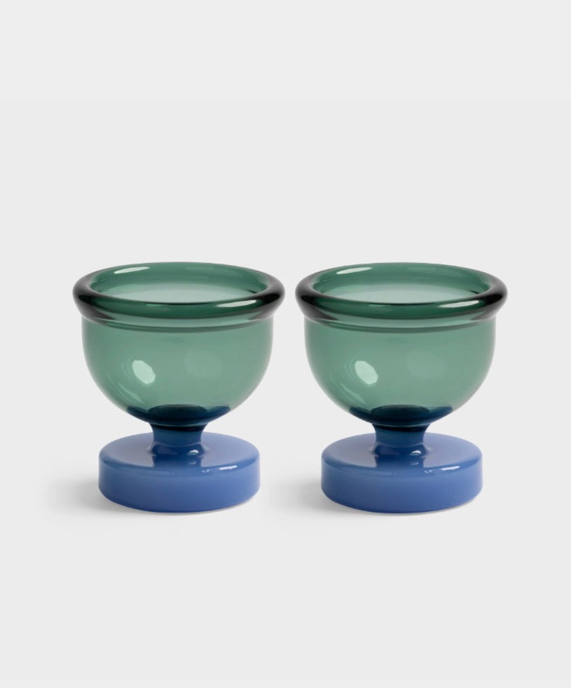 Klevering Egg holder cantine blue set of 2