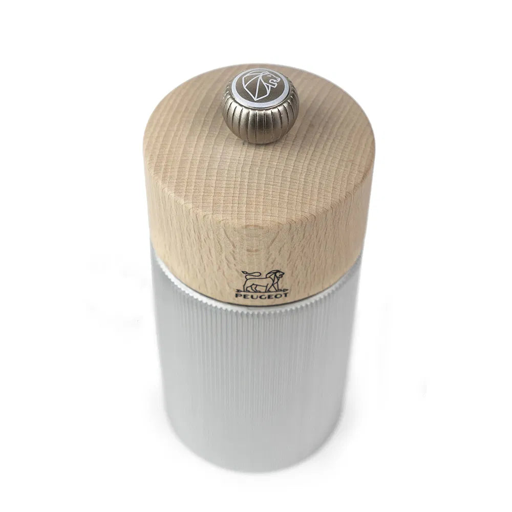 Peugeot Line Pepper Mill Aluminium Natural Finish 12cm