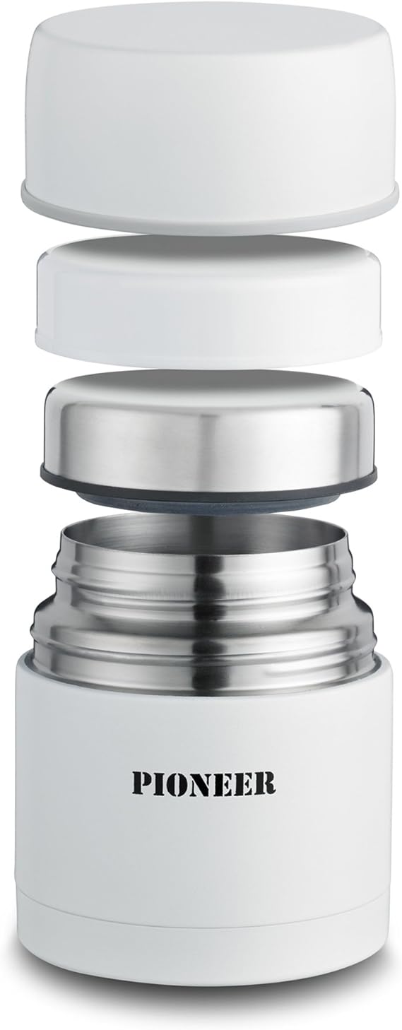 Grunwerg Pioneer HTH Soup Flask 0.5L White