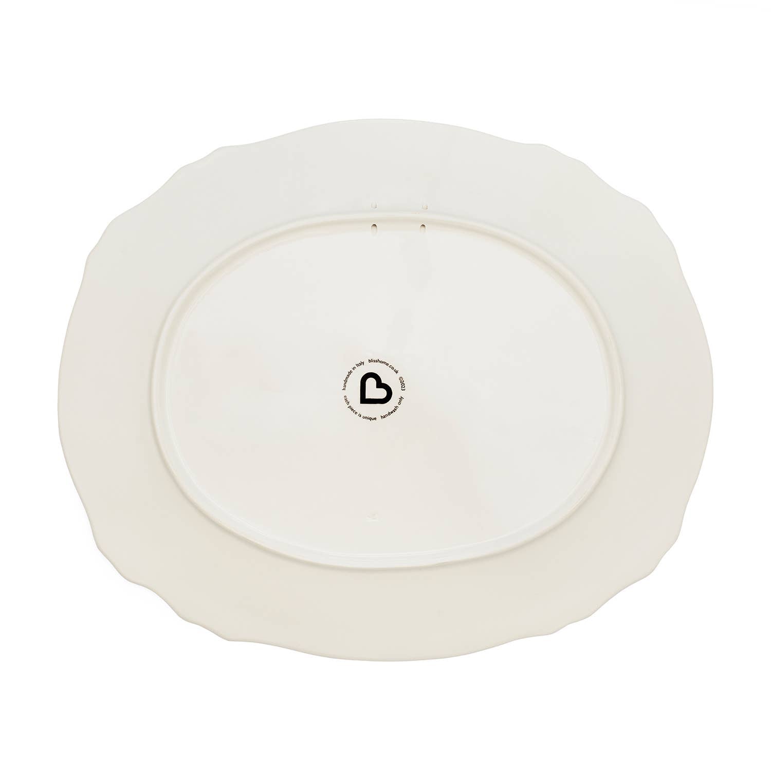 Blisshome Fantastical Fish Oval Platter Douwing Princess