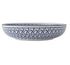 Mikasa Blue Mediterranean Stoneware Bowl, 900ml, 21 x 5cm