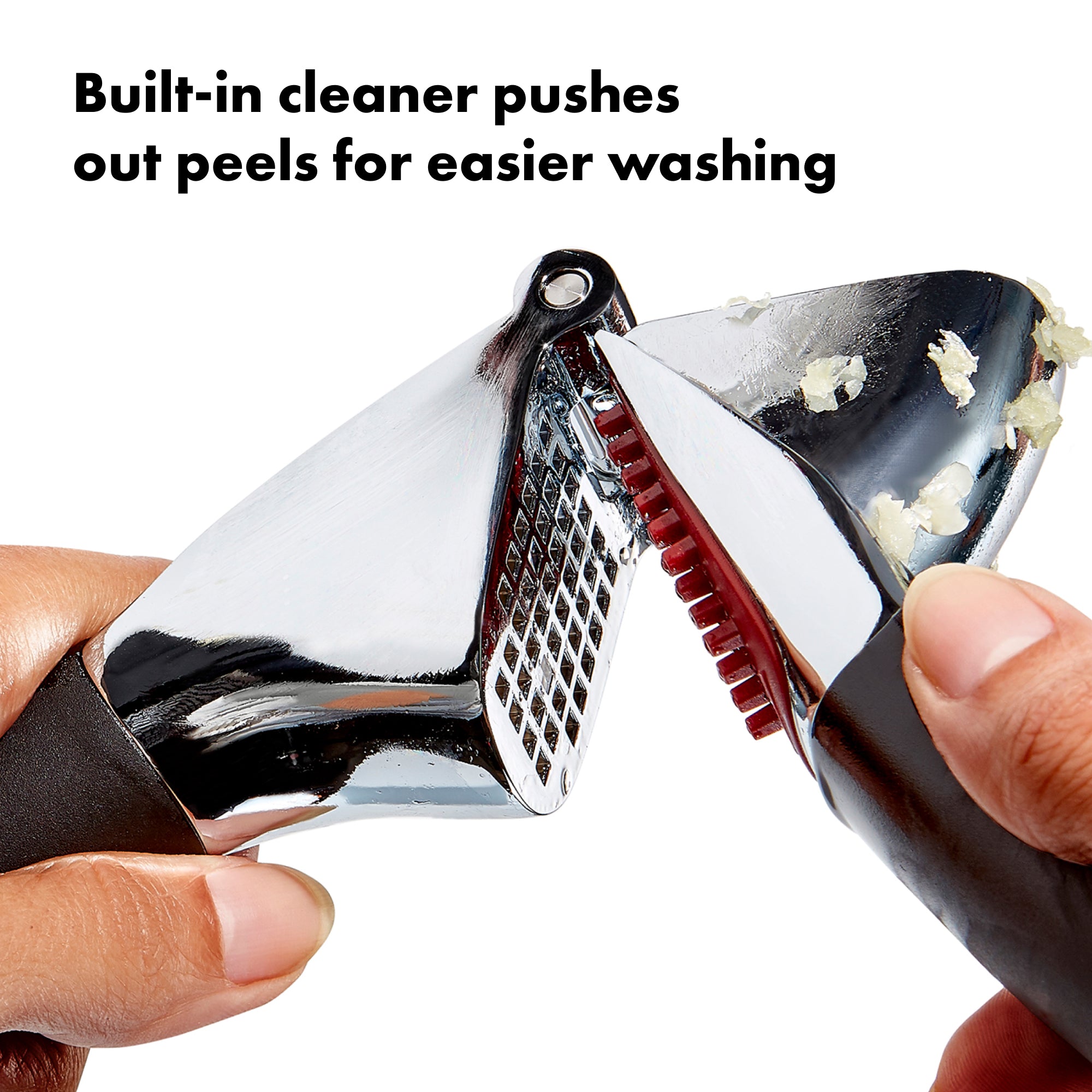 Oxo Garlic Press with Built-In Cleaner
