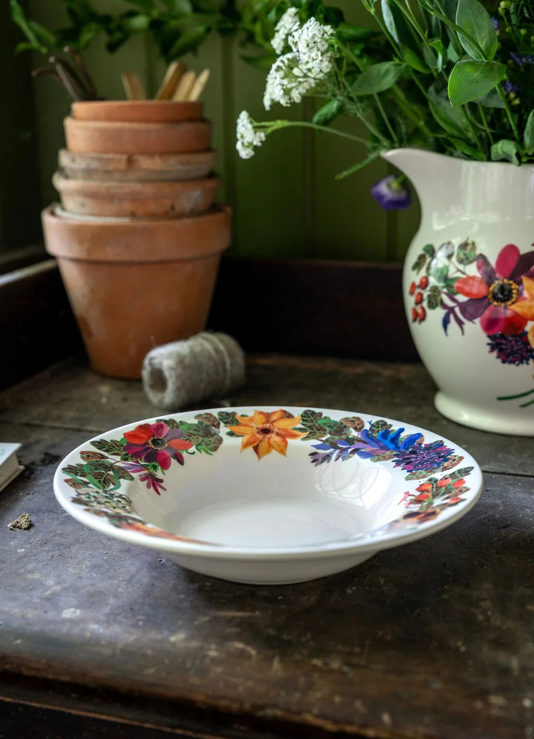 Emma Bridgewater New Autumn Flowers Soup Plate
