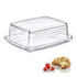 Westmark Clear Glass Butter Dish