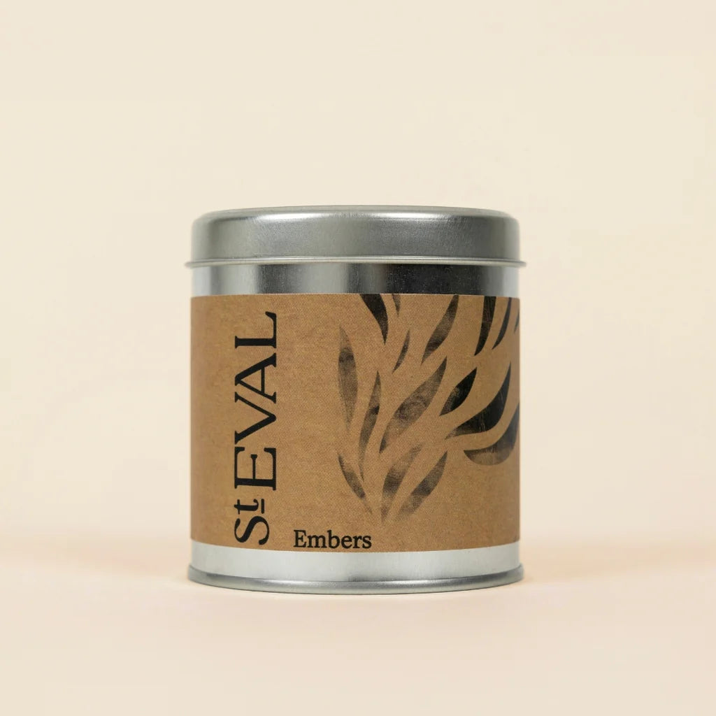 St Eval Embers Scented Tin Candle