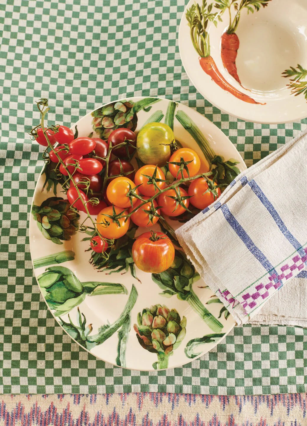 Emma Bridgewater Artichoke Medium Oval Platter