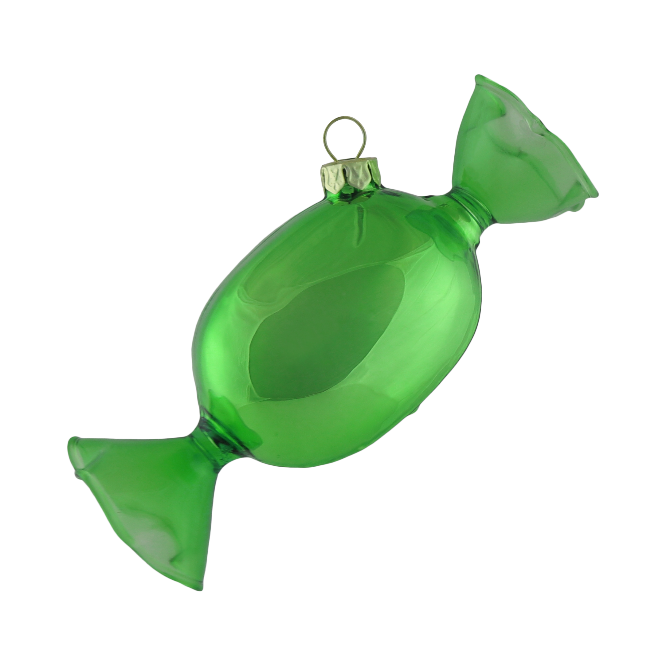 studio THIE Sweetie Glass Decoration, 12cm: Green
