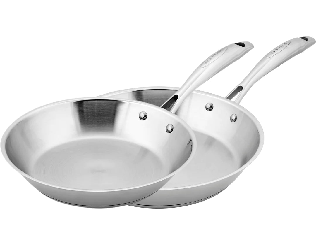 Scanpan New STS 2 Piece Frying Pan Set - 20cm & 28cm (Special)