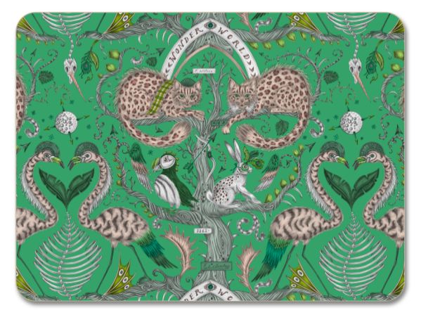 Jamida Emma J Shipley Wonder World / green Placemat 29x21cm