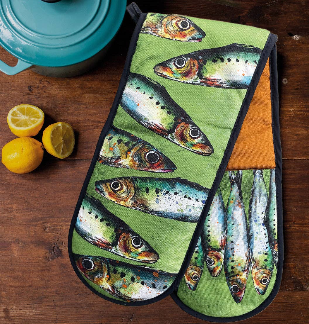 Dollyhotdogs Sardines Oven Glove